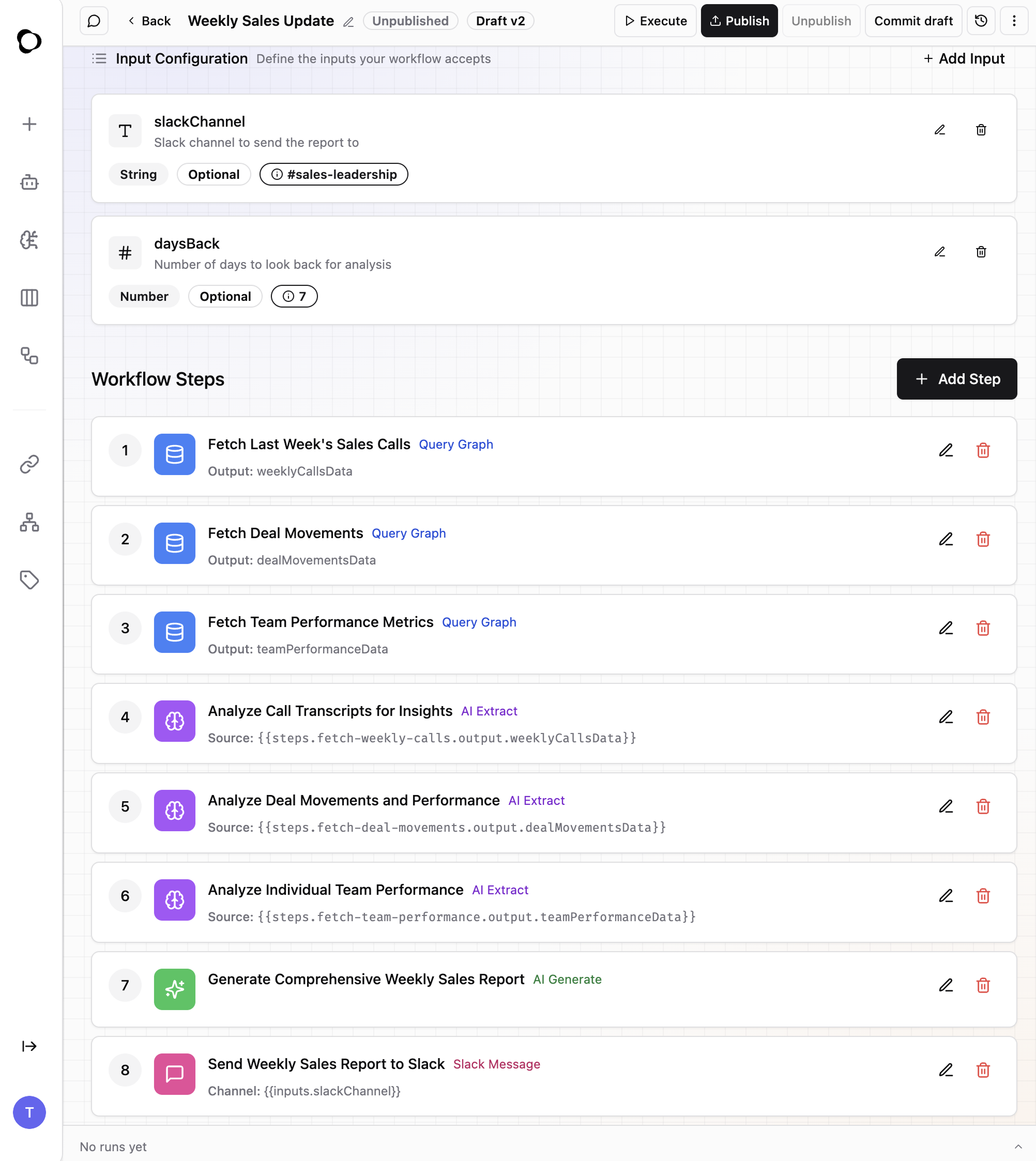 Workflow Slim
